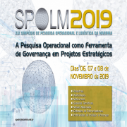 Simpósio de Pesquisa Operacional e Logística da Marinha 2019 Simpósio de Pesquisa Operacional e Logística da Marinha 2019